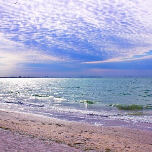 Sanibel Island Beach Digital Print Coastal Wall Decor Tropical Print Printable Beach Art Sea Poster Ocean Photography Beautiful Florida