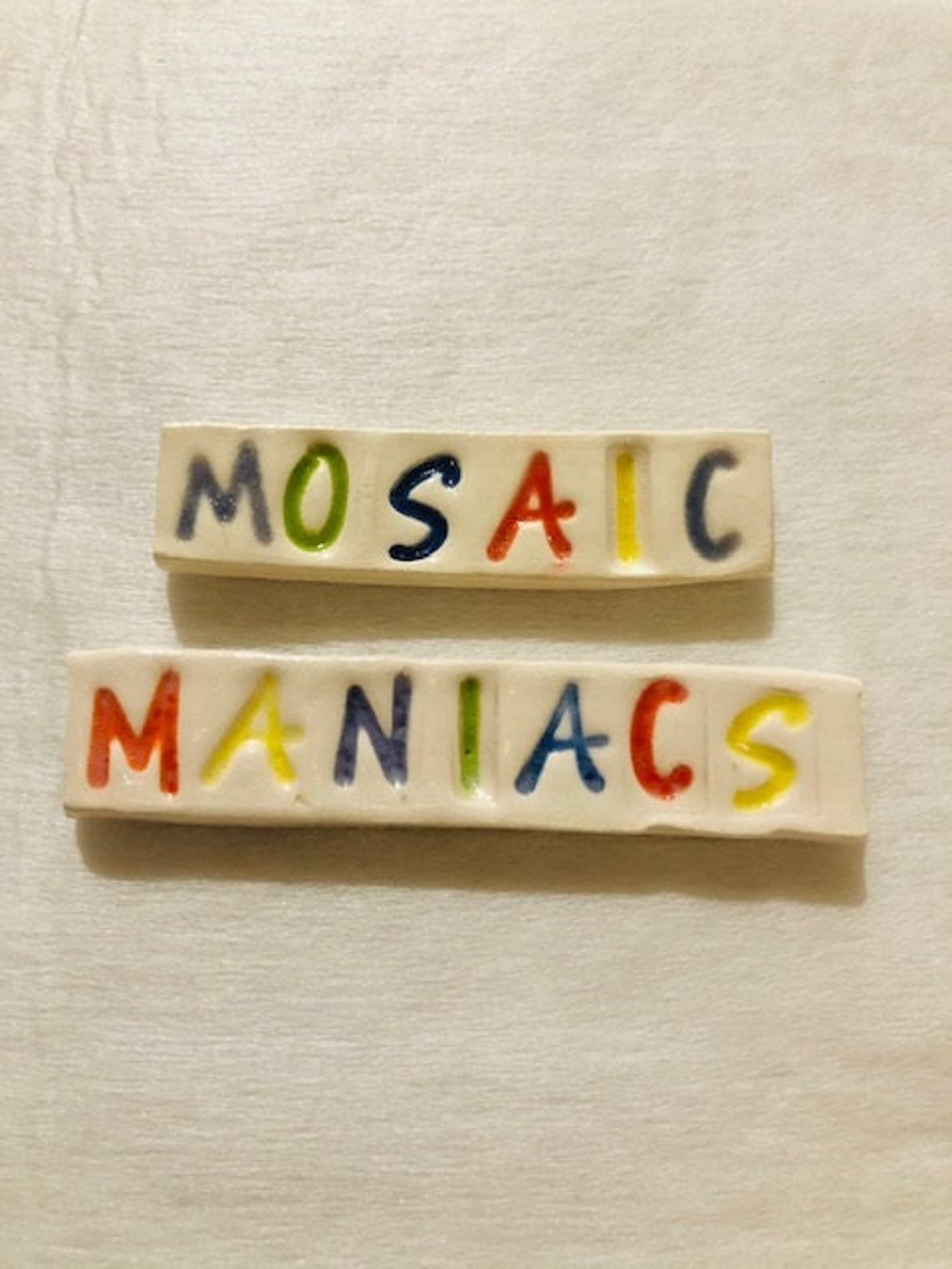 Create Your Own Ceramic Words for Mosaic 5 Etsy