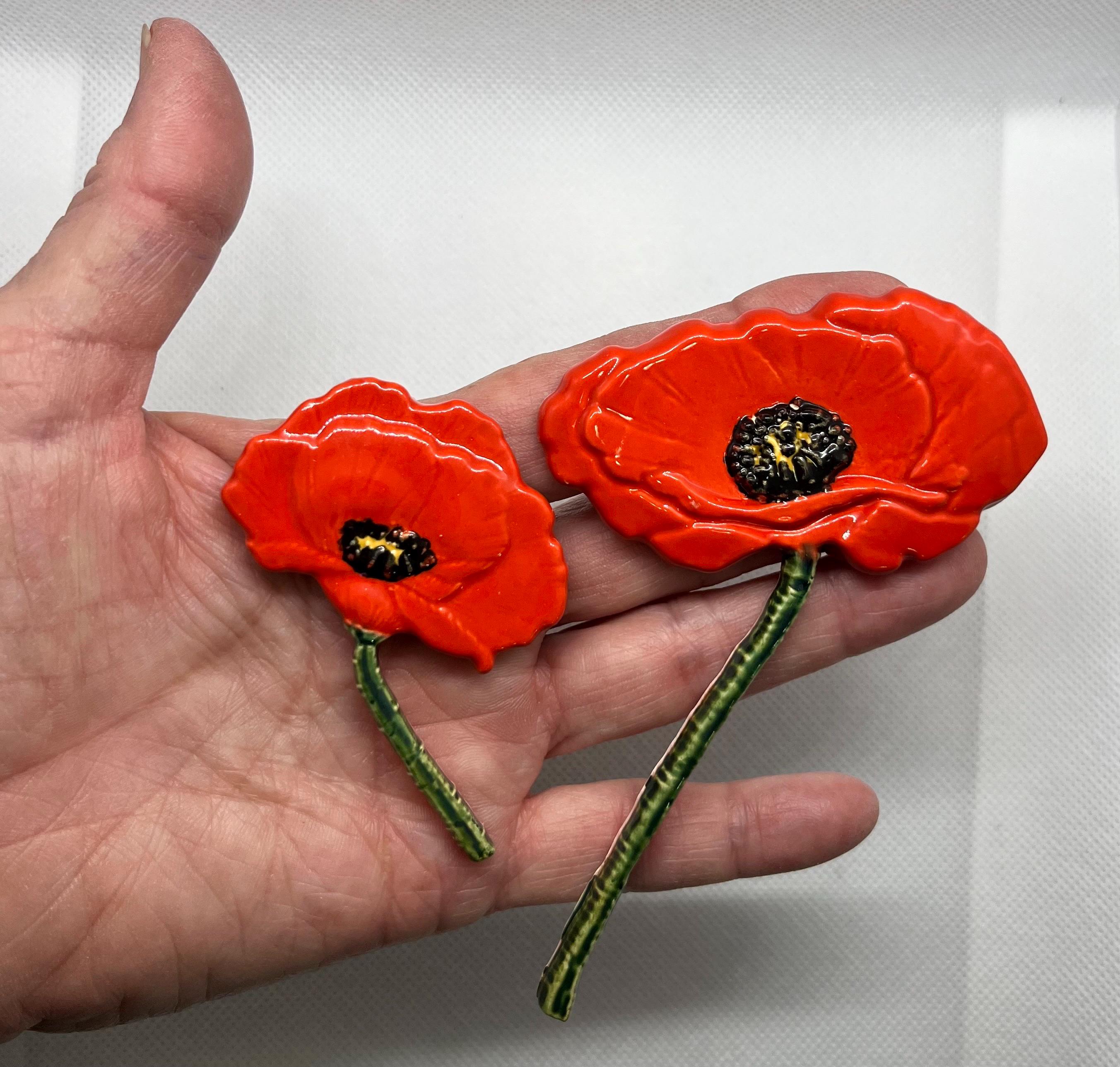 Fabulous Ceramic Poppy Collection - Etsy