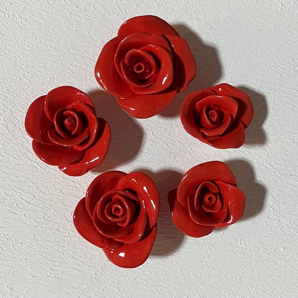 Ceramic Rose Etsy