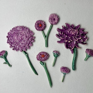 Ceramic Flower Collection