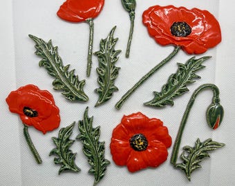 Fabulous Ceramic Poppy Collection