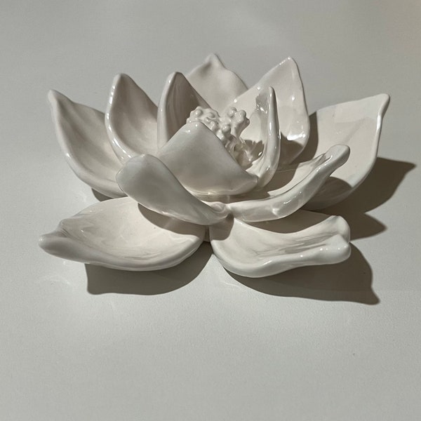 Magnificent Ceramic Magnolia Blossom (1)