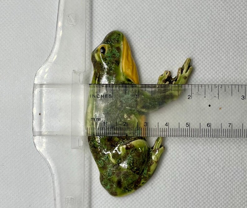 Two Ceramic Frog Tiles - Etsy