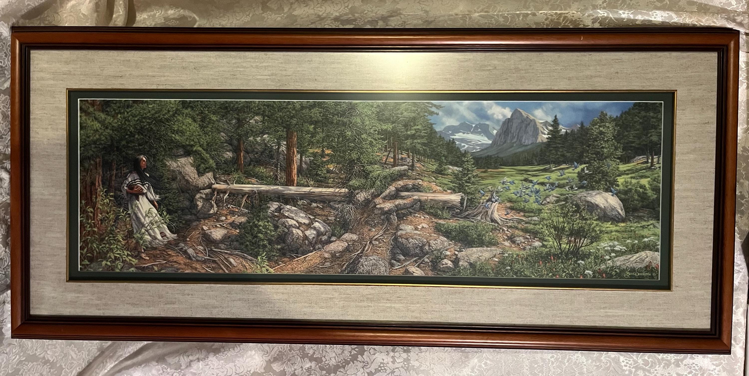 Bev Doolittle “music in the Wind” Limited Edition 1997, Hand