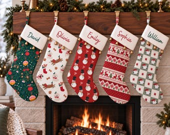 Custom Handmade Christmas Stockings