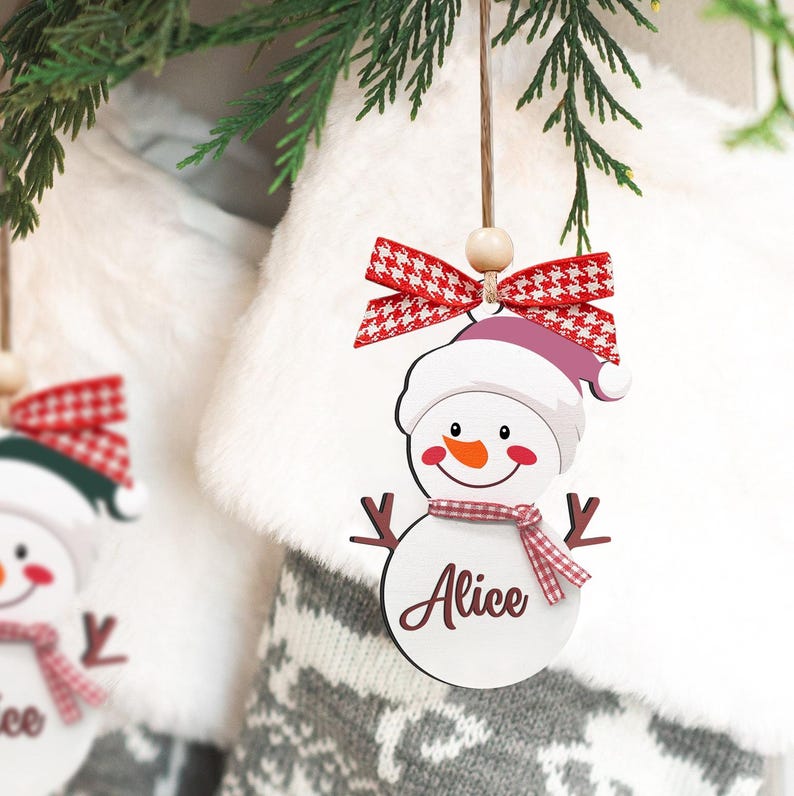 Stocking Name Tags, Stocking Tags, Stocking Name Tags Personalized