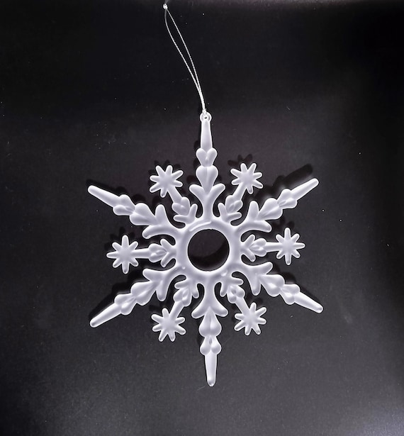 Frosted Snowflake