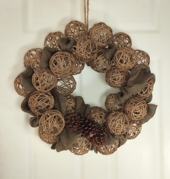Twine Ball Wreath