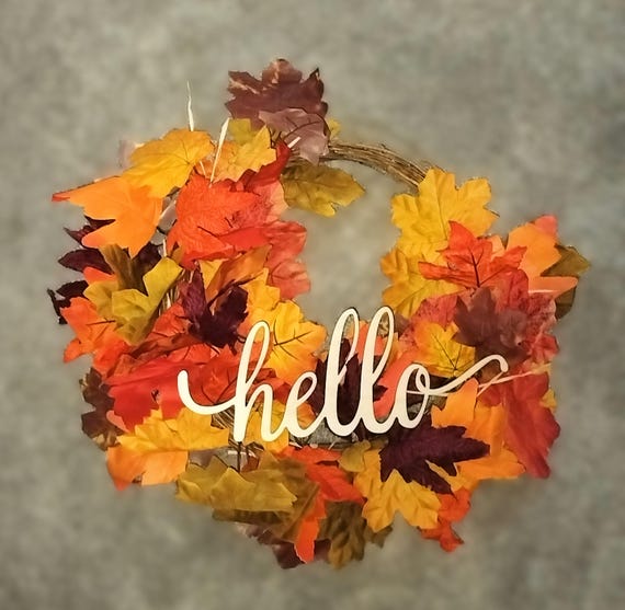 Seasonal Fall Wreath