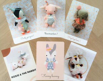 Rosie and the rabbit card pack