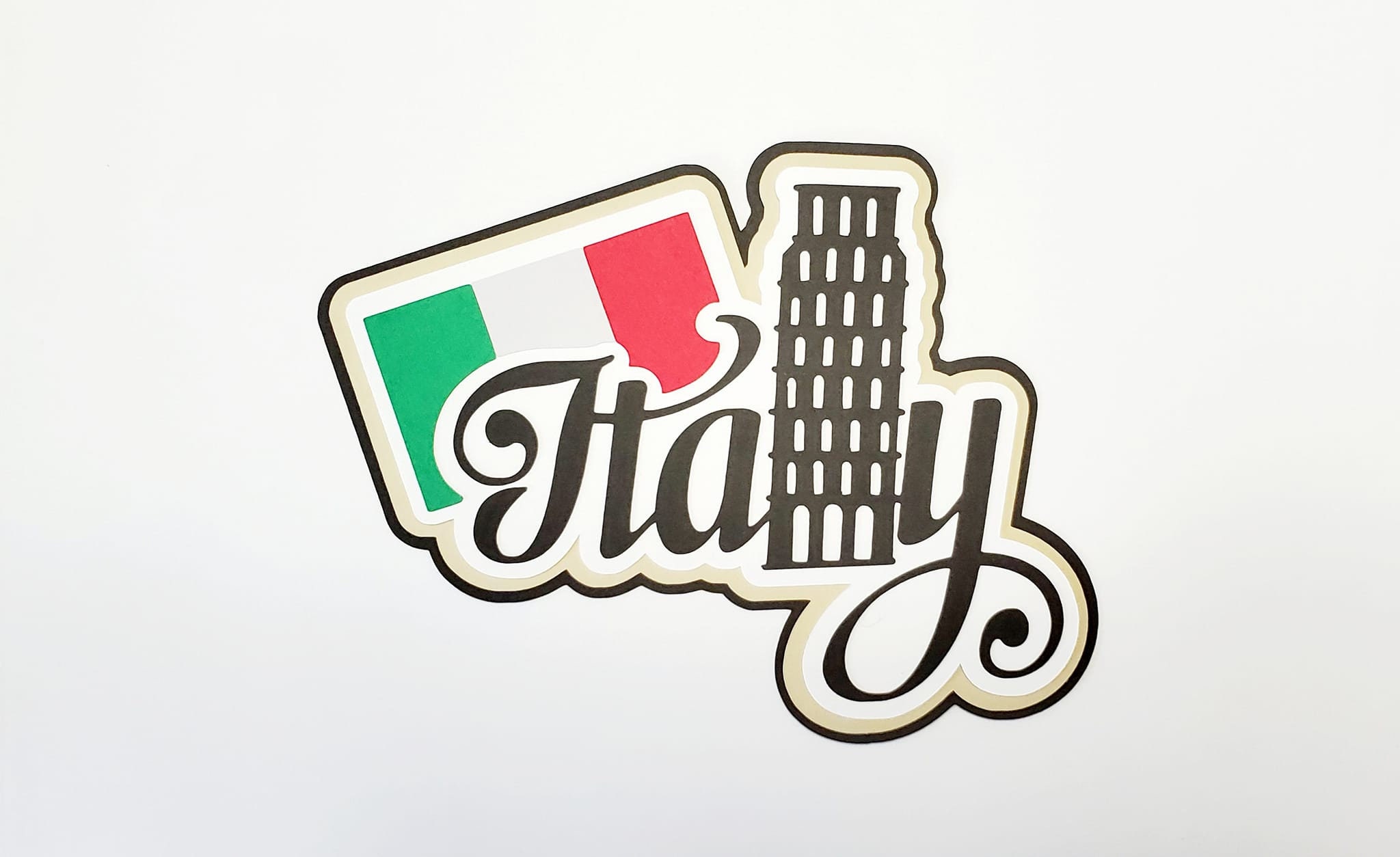 Die Cuts Scrapbooking Stickers  Italy Stickers Scrapbooking