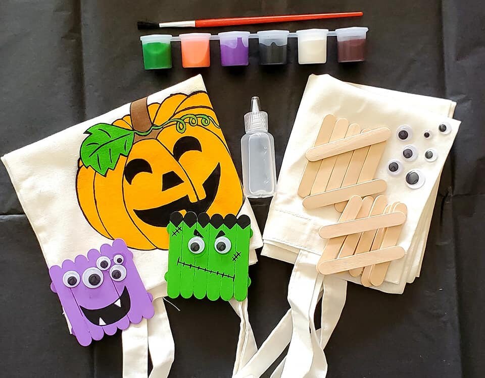 Halloween craft Halloween Craft Kits Halloween activity kit Etsy