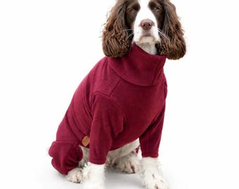 Fleece Dog Jumpsuit - Ready Made