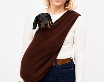 Plain Fleece Dog Sling