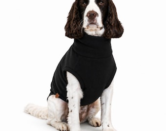 Fleece Dog Jumper: Warm Polar Fleece, Rainproof Thermal Coat