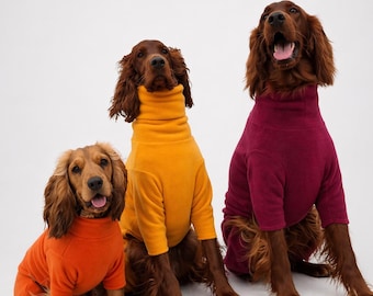 Polar Fleece Dog Jumpsuit: Four-Legged Warm Pet Suit