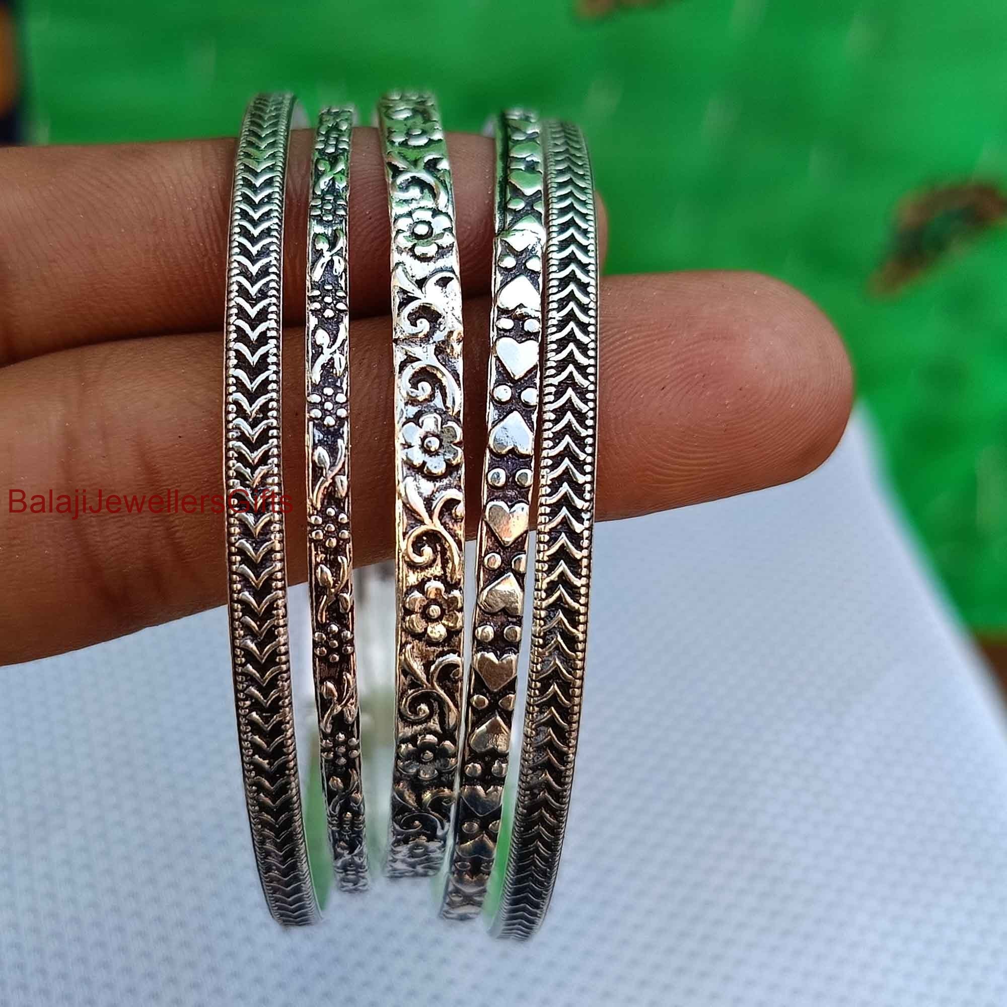 925 Sterling Silver Bangle* Simple Design Bangles*beautiful