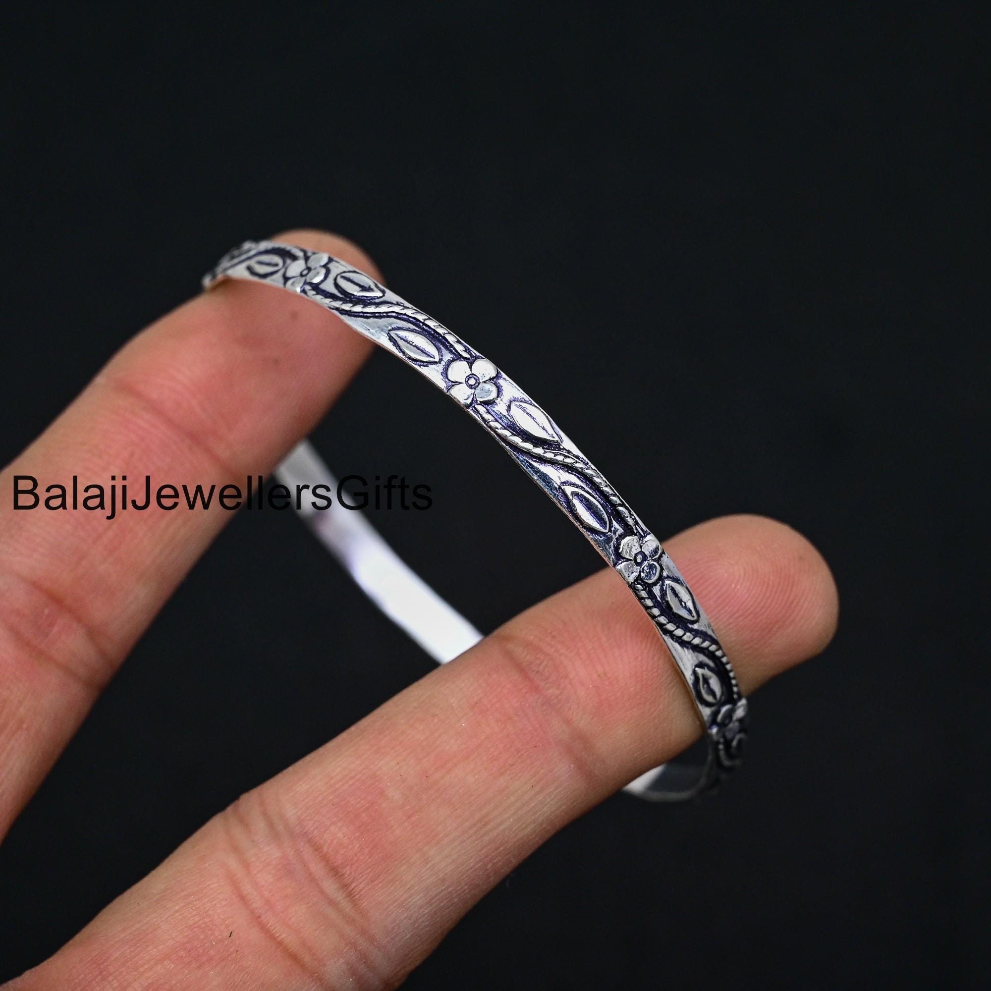 925 Sterling Silver Bangle, Handmade Bangle, Silver Bangle, Gift
