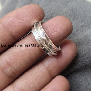 Handgefertigter Boho Ring aus 925er Silber