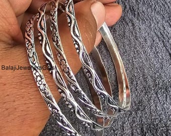 アクセサリー silver 925 simple design bangle 925 Sterling Silver Bangle* Simple Design Bangles*beautiful