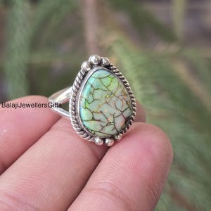 925 Sterling Silver, Monarch Opal Ring, Statement Ring, Handmade Ring, Wedding Women Ring, Beautiful Ring, Boho Gift Ring, Silver Jewelry
