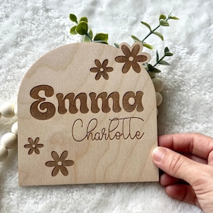 Signe de statistiques de naissance, signe d'annonce de naissance pour l'hôpital, signe d'annonce de naissance de bébé, signe de nom d'hôpital, cadeau de douche de bébé, signe de nom de bébé