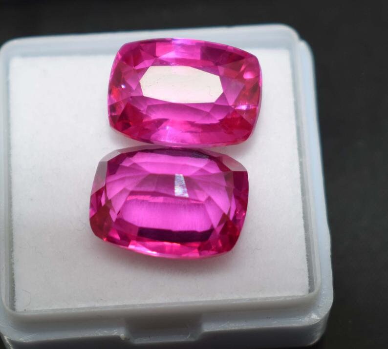 50/% Sale GGL Certify 24 Ct Spinel Pair Natural Quality Gem Myanmar Burma