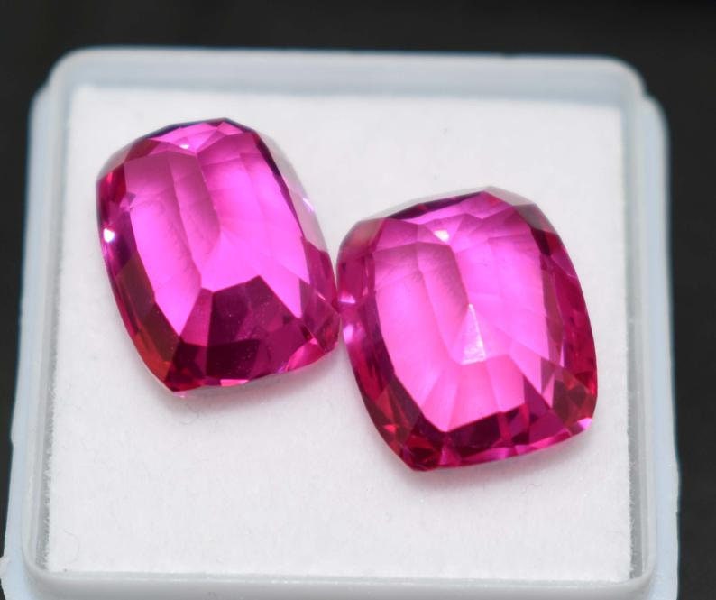 50/% Sale GGL Certify 24 Ct Spinel Pair Natural Quality Gem Myanmar Burma
