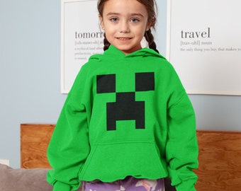 Minecraft Merch Etsy - cut price roblox hoodies shirt for boys sweatshirt red nose