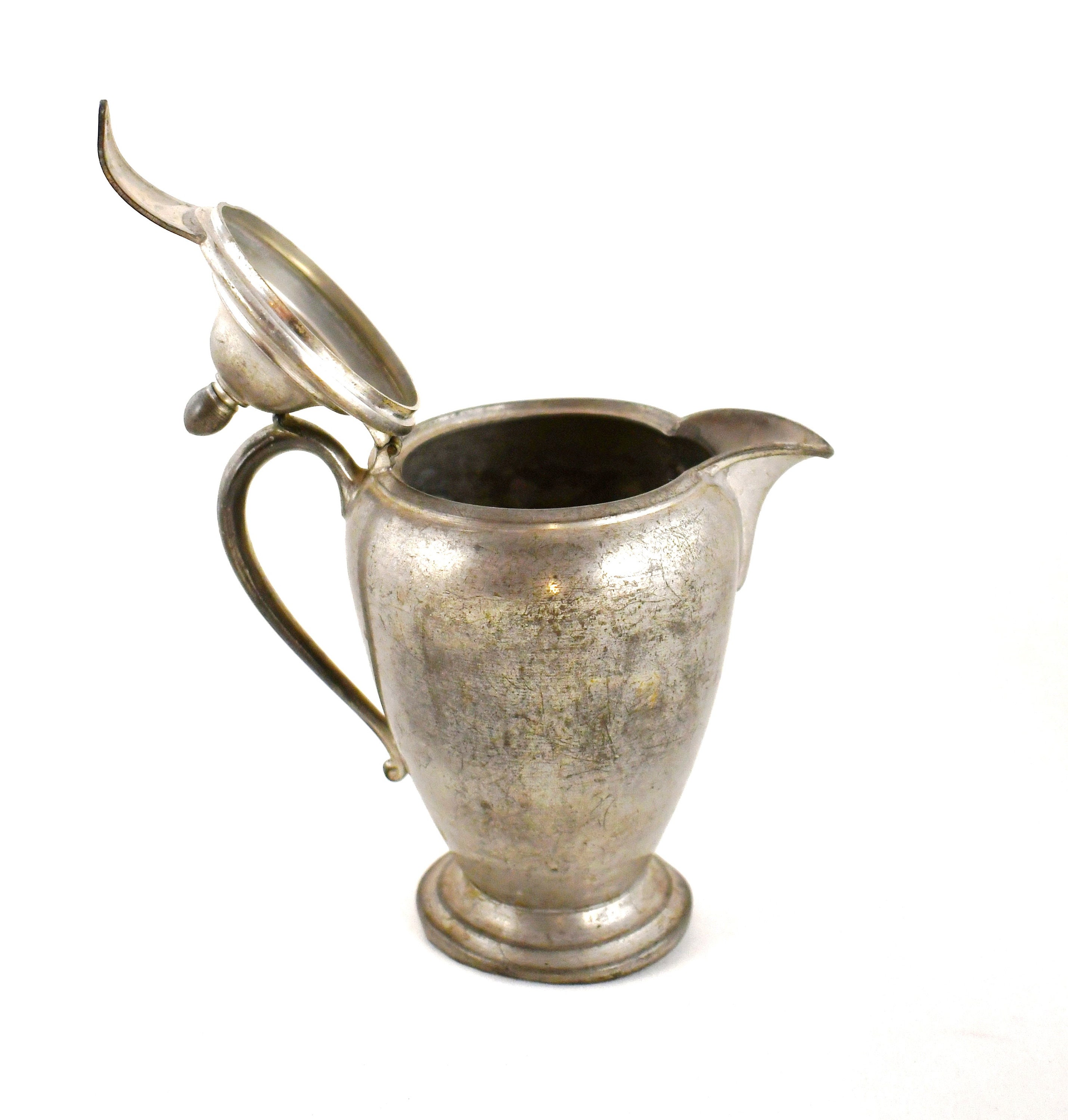 Antique Victorian Simpson Hall Miller Silver Plate Creamer Etsy