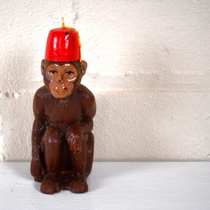 Vintage Accoutrements Monkey Candle