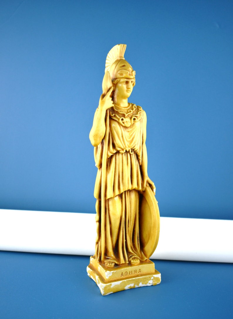 AOHNA Vintage Statue of Athena The Greek Goddess