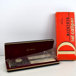 Vintage Mitutoyo Dial Caliper - Made In Japan - Vintage Tools