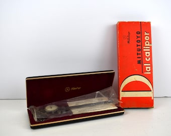 Vintage Mitutoyo Dial Caliper - Made In Japan - Vintage Tools