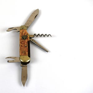 Vintage Boker Camp Pocket Knife #182