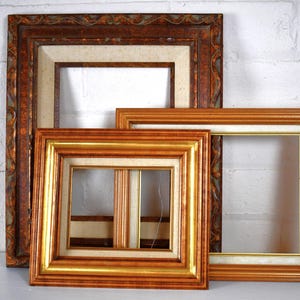 Vintage Wood Frames - Made In Mexico - Made for Paintings or Photography