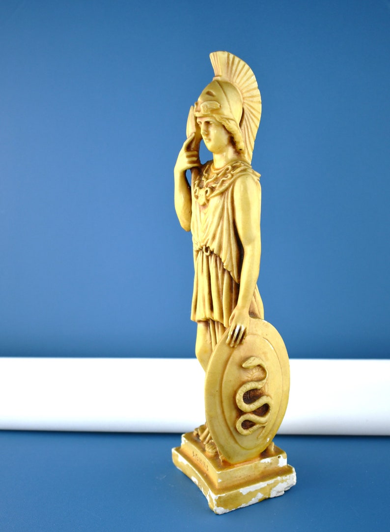 AOHNA Vintage Statue of Athena The Greek Goddess