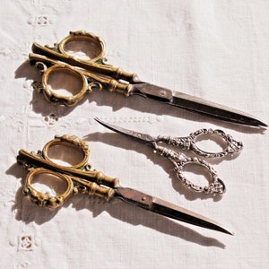 Vintage Embroidery Scissors Antique Style Scissors Sewing Scissors