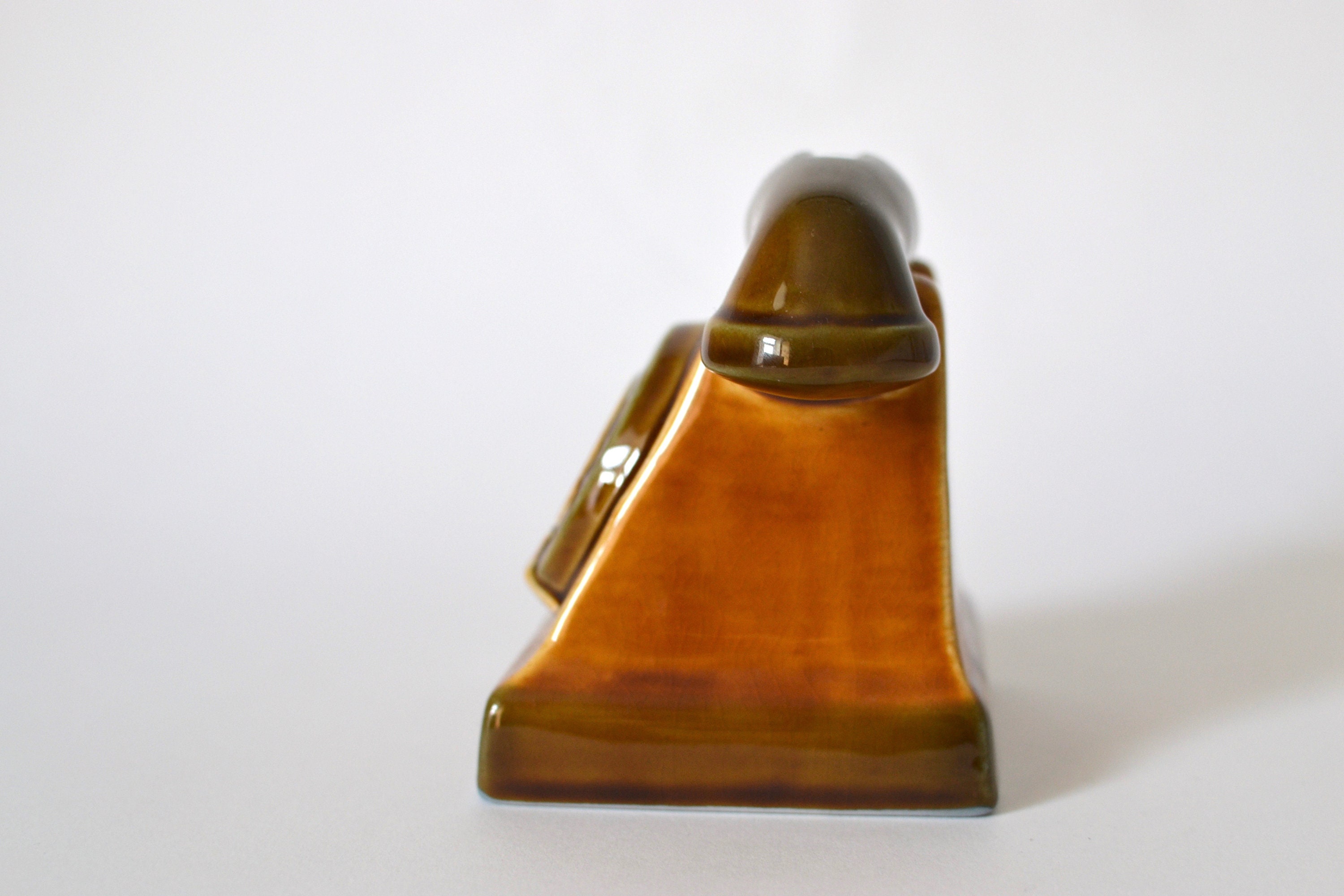 英国 Studio Szeiler ヴィンテージ 貯金箱 Telephone Money Box 電話型 陶器 Piggy Bank オブジェ 置物 スタジオ ツェイラー 93010 英国ヴィンテージ 電話型 ピギーバンク 貯金箱｜スタジオ ツェイラー