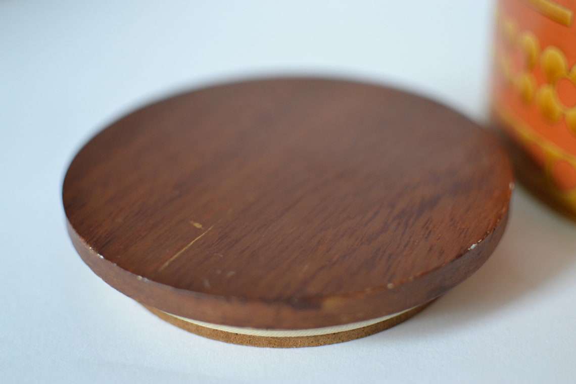 Hornsea Safran: Große glasierte Keramik Mehldose mit | Etsy