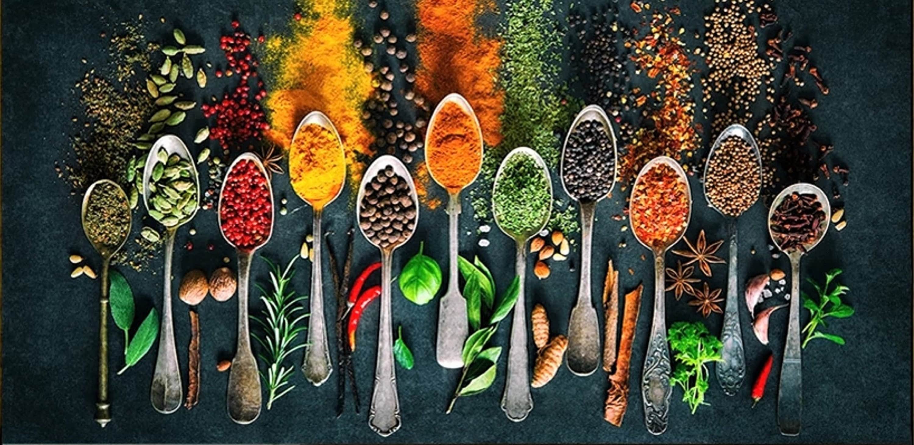 Kitchen Herb Spice Art Painting Farmhouse Restaurant Food Etsy UK