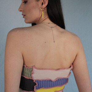 Addison Coloré Patchwork Tube Top image 10