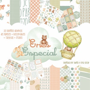 Digital Collection, You Are Special Kit, Digital Scrapbooking Paper, Printable Kit, Digital Scrapbooking Kit
