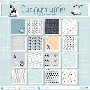 Digitale collectie "Cuchurrumín" Kinderthema