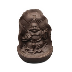 Backflow Incense Burner Buddha with Incense Cones