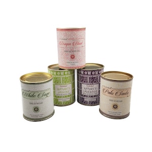 Goloka backflow incense cones 18 cones per pack of various varieties