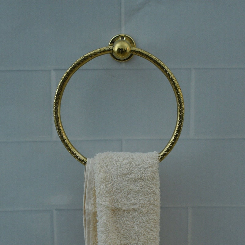 Hand Towel Holder - Etsy