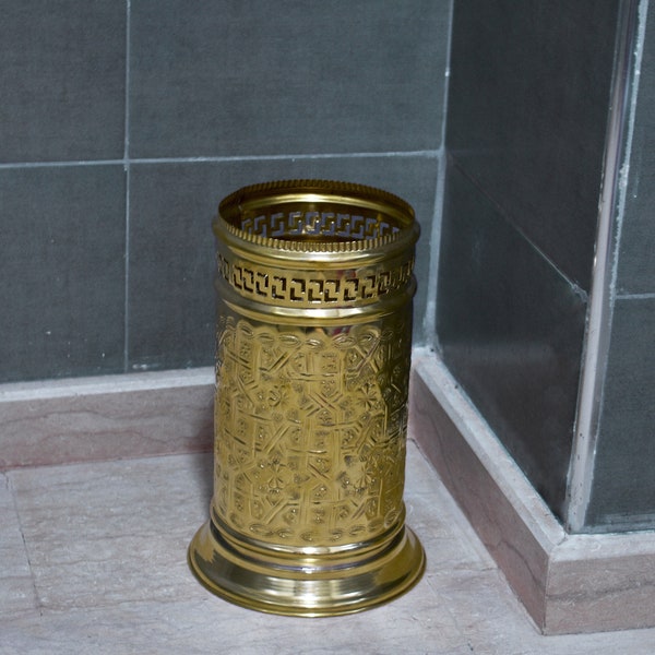 Antique Bathroom Trash Cans - Etsy
