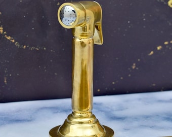 Solid Brass Kitchen Sprayer, Handmade Sprayer With High Pressure